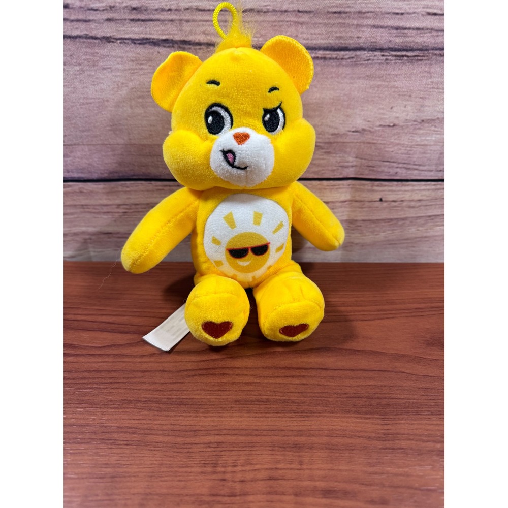 Care Bears Unlock the Magic Funshine Bear Yellow Plush Sun Sunglasses Basic Fun